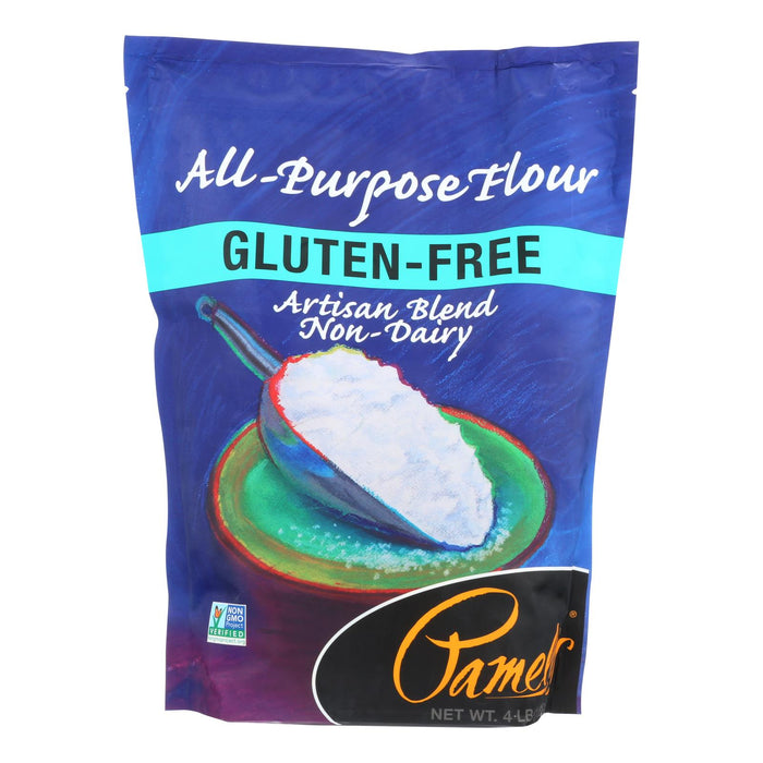 Pamela's All-Purpose Artisan Blend Flour, 3 x 4 Lb Bags