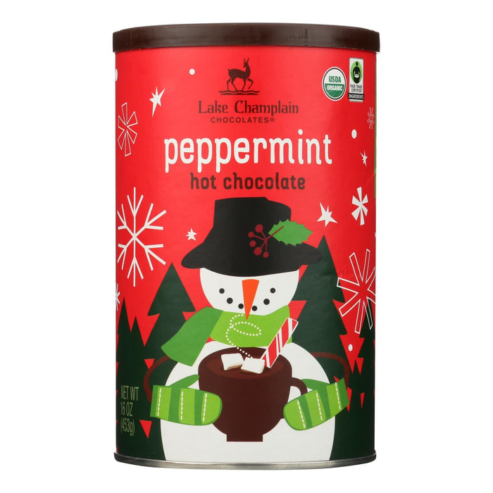 Lake Champlain Chocolates Hot Chocolate, Peppermint (Pack of 6 - 16 Oz.)