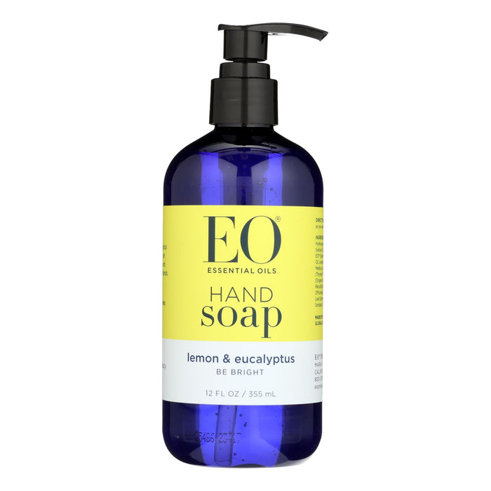 Eo Products - Liquid Hand Soap Lemon And Eucalyptus - 12 Fl Oz - Pack of 3