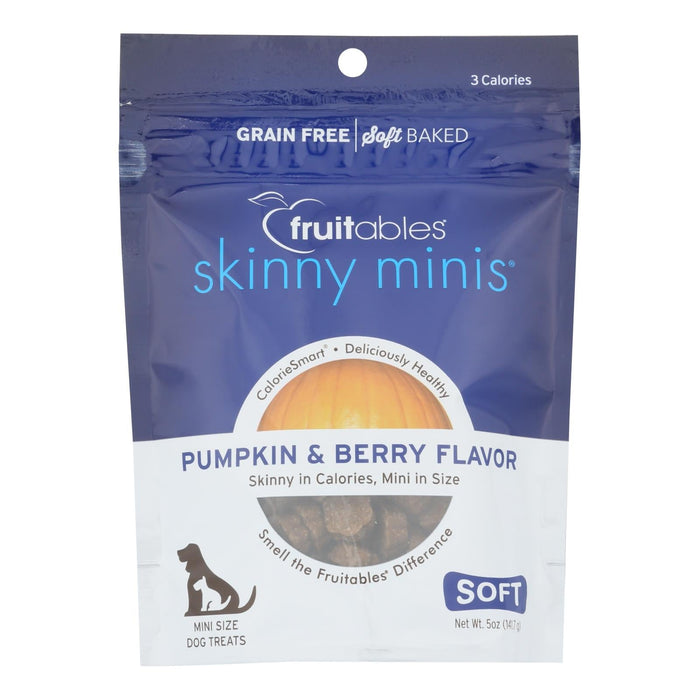 Fruitables Pumpkin/Berry Chewy Dog Treats (Pack of 12 - 5 Oz.)
