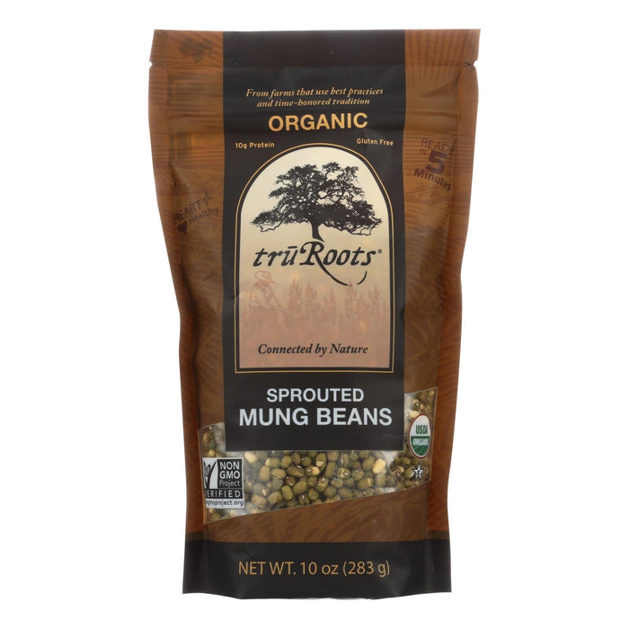 Truroots Organic Sprouted Mung Beans (6 x 10 Oz. Bags)