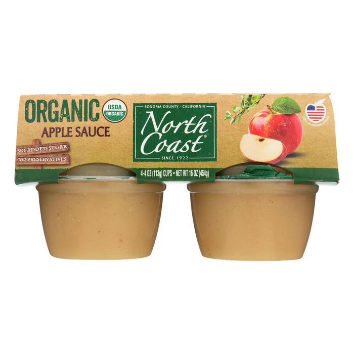North Coast Organic Applesauce 12x4 Oz.