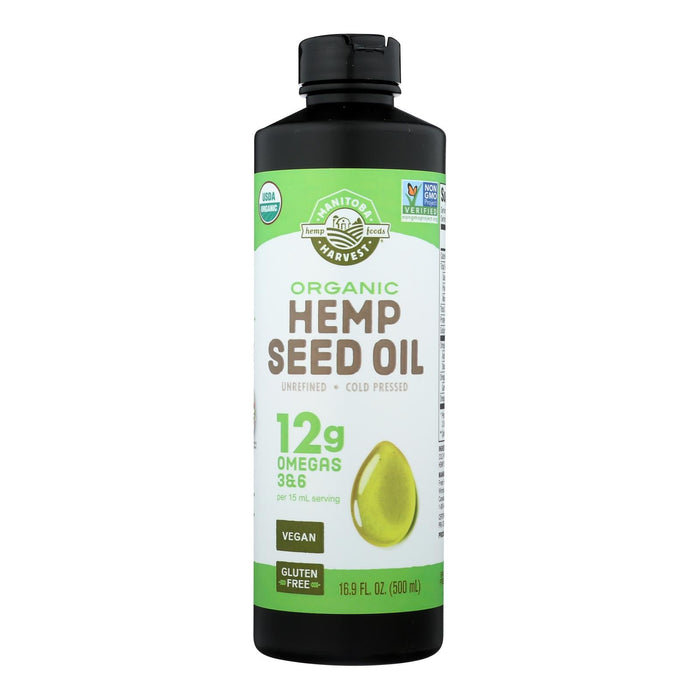 Manitoba Harvest Organic Hemp Oil, 16.9 Fl. Oz.