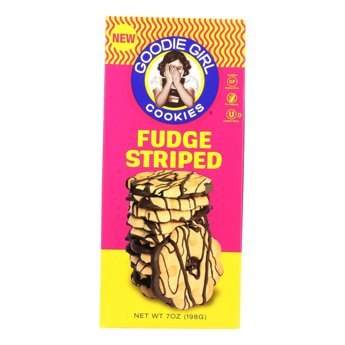 Goodie Girl Fudge Striped Cookies, 6-Pack (7 Oz. Each)