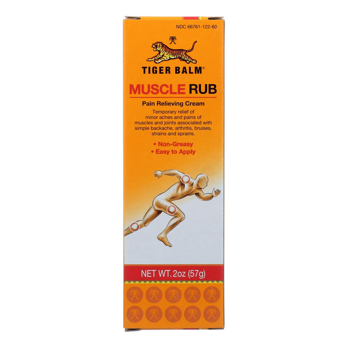 Tiger Balm Fast Relief Muscle Rub Topical Analgesic Cream | 2 Oz.