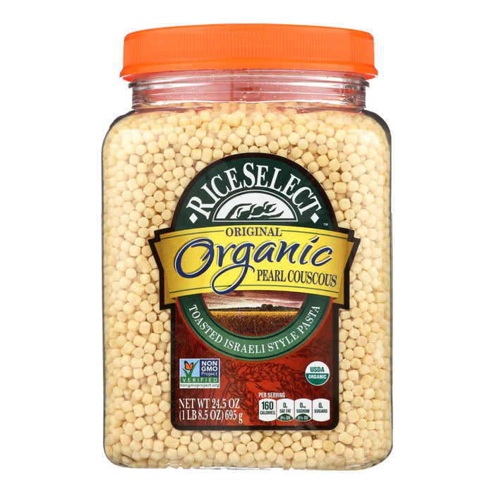 Rice Select Organic Plain Pearl Couscous, 4-Pack 24.5 Oz. Bags