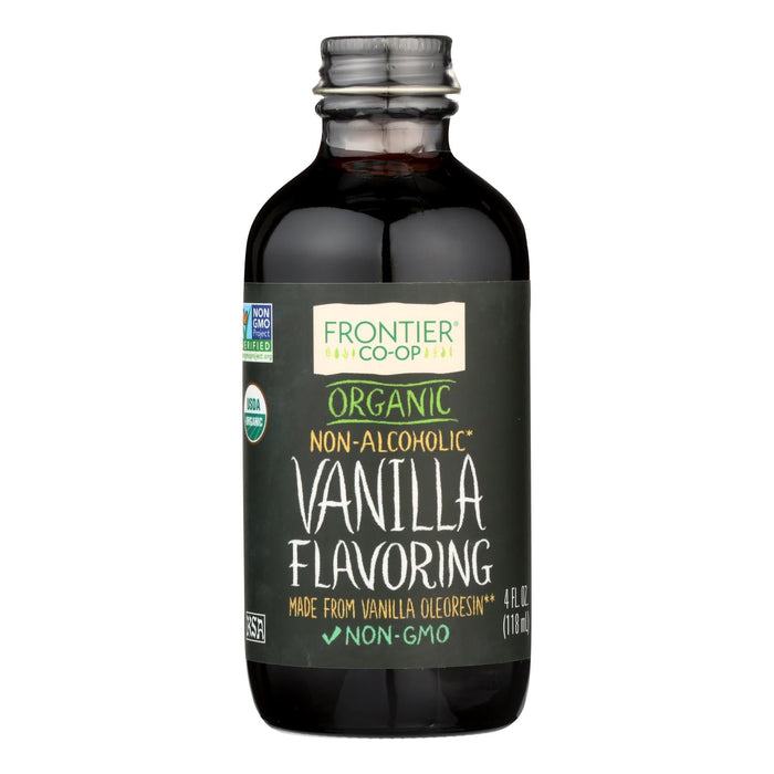 Frontier Herb - Organic  Vanilla Flavoring (4 Oz.)