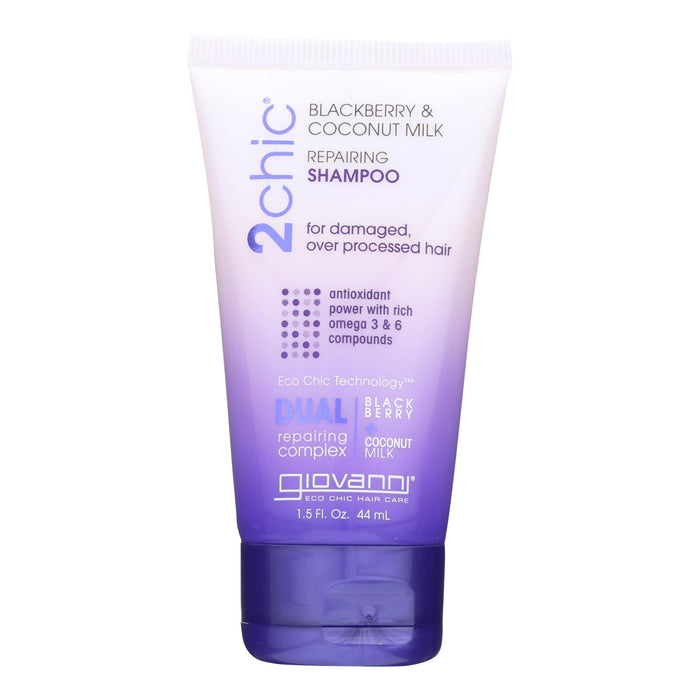 Giovanni 2chic Repairing Blackberry + Coconut Milk Shampoo (1.5 Oz)