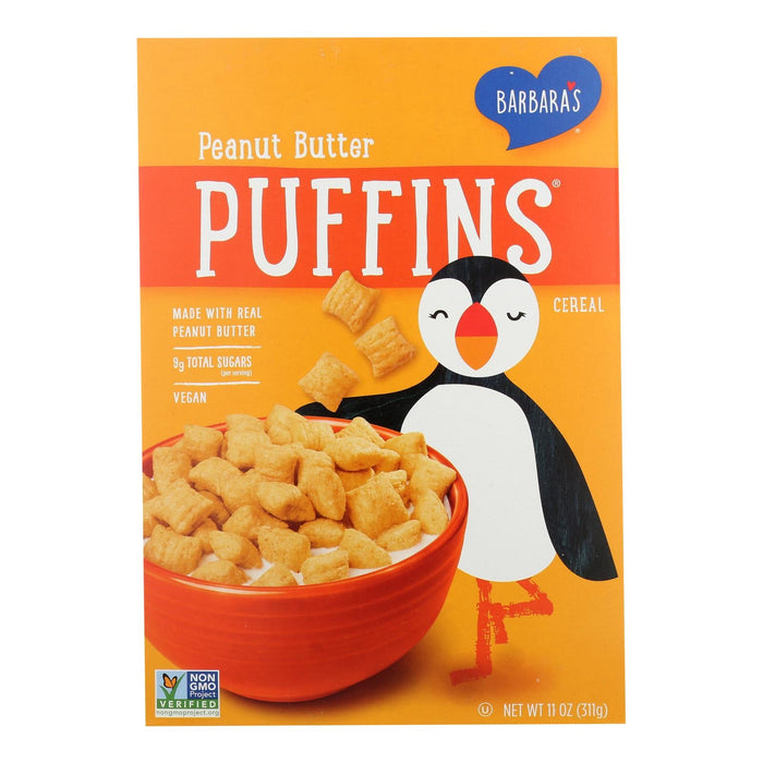 Barbara's Bakery Puffins Peanut Butter Cereal (Pack of 12 - 11 Oz.)