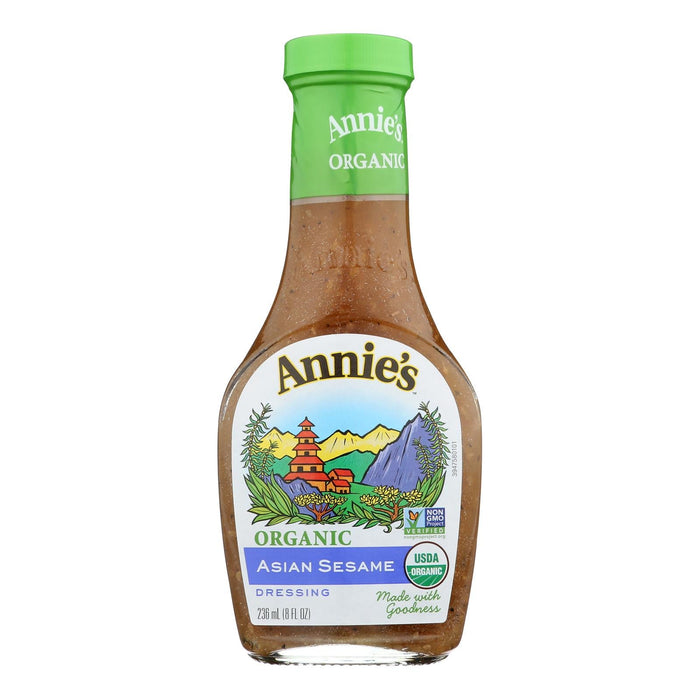 Annie's Naturals Organic Asian Sesame Dressing, 8 Fl Oz Pack of 6