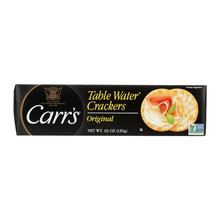 Carr's Table Water Crackers, Bite-Sized (Pack of 12 - 4.25 oz.)