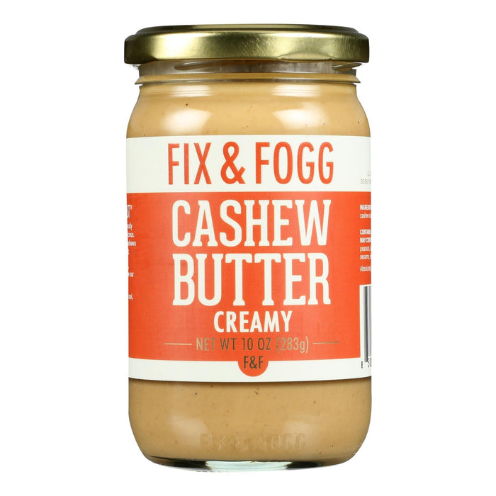 Fix & Fogg Cashew Butter Creamy (Pack of 6-10 Oz.)