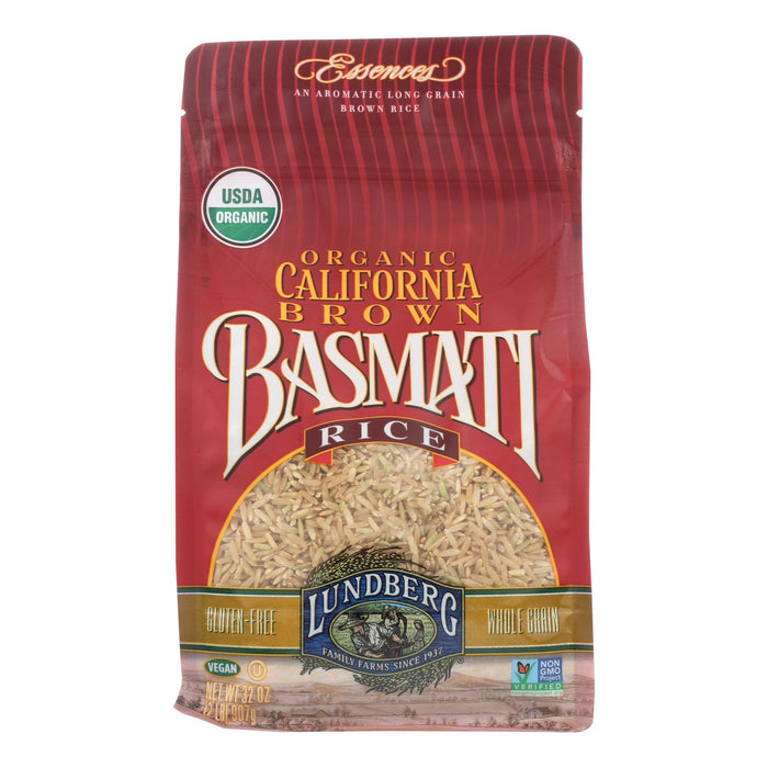 Lundberg Family Farms Organic California Brown Basmati Rice, 6 - 2 lb. Bags