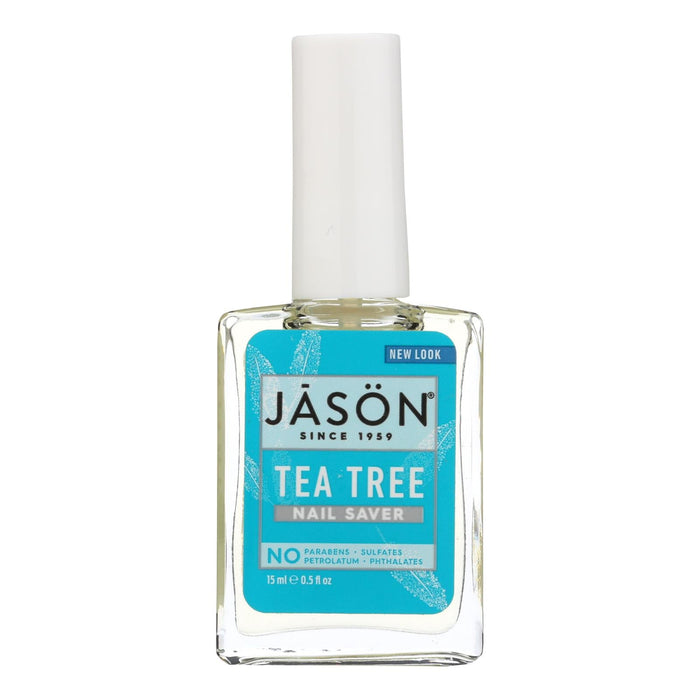 Jason Tea Tree Nail Saver - Repair Brittle Nails & Hydrate Cuticles (0.5 Fl Oz.)