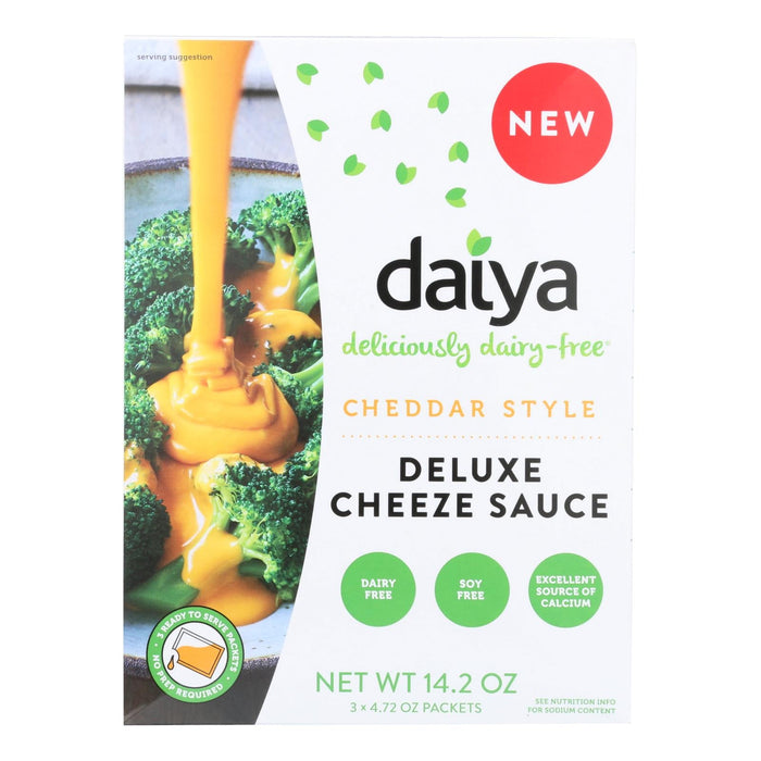 Daiya Dairy-Free Plant-Based Cheddar Style Cheeze Sauce (8-Pack, 14.2 Oz. each)