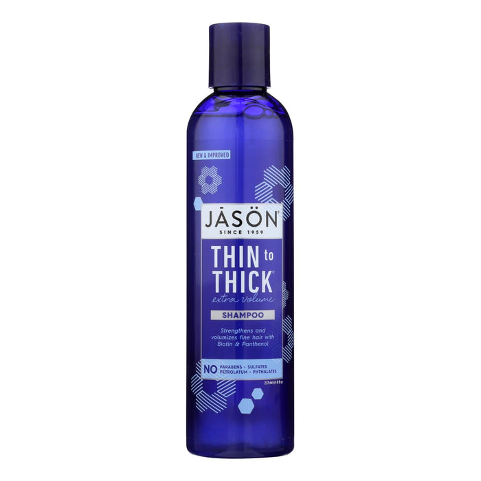 Jason Thickening Shampoo for Voluminous, Fuller Hair (8 Fl Oz)