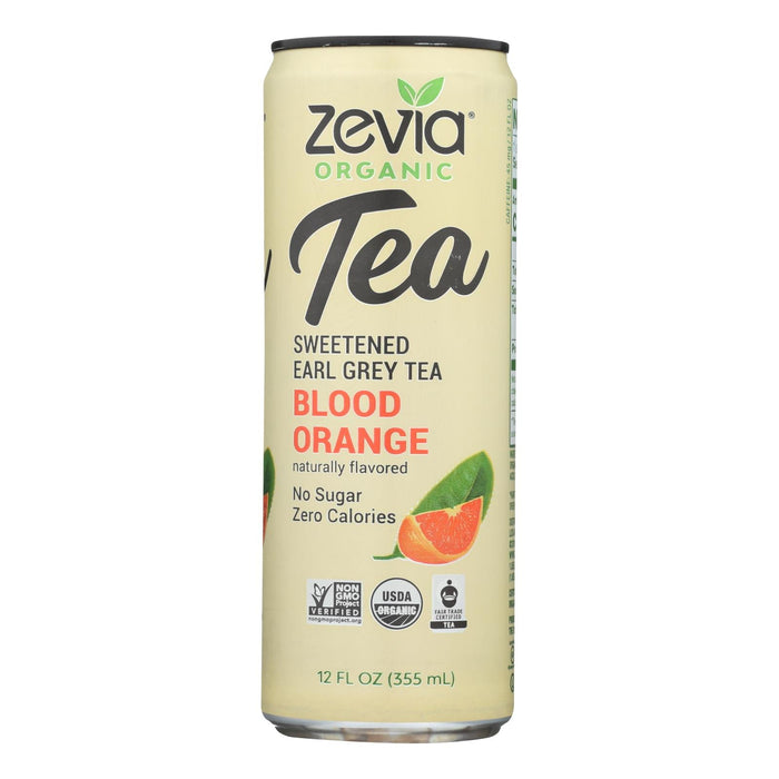 Zevia Orange Tea, Refreshing Zero-Calorie Beverage (12-Pack, 12 Fl Oz Each)