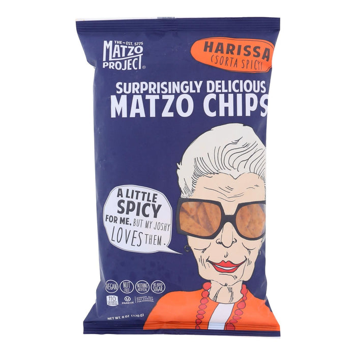 The Matzo Project Harissa Matzo Chips - 12x6 oz.