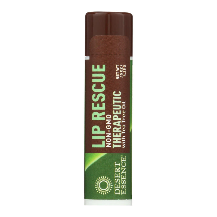 Desert Essence Therapeutic Lip Rescue with Tea Tree Oil (Pack of 24 - 0.15 Oz)