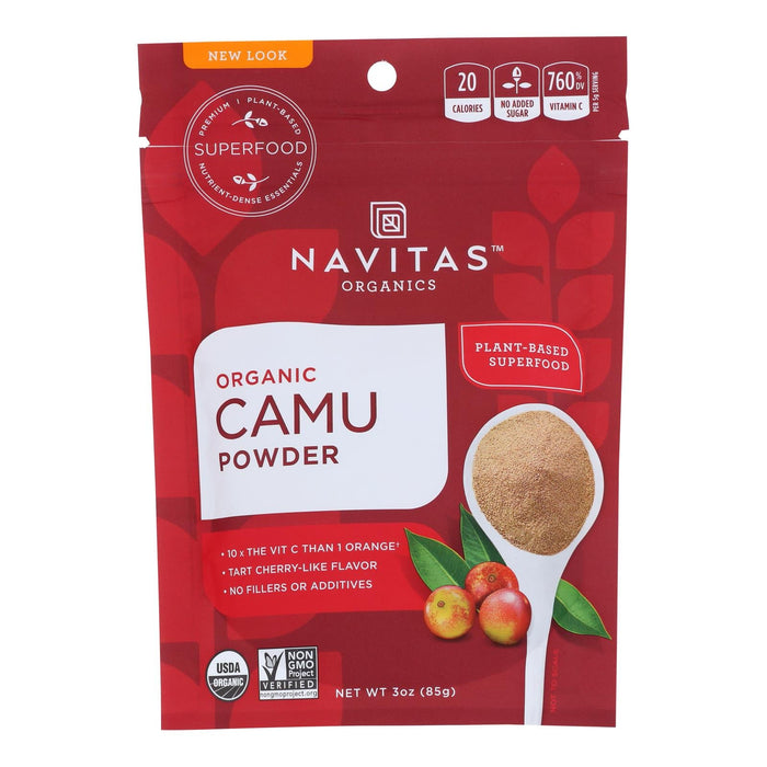 Navitas Naturals Camu Powder, Organic Raw Superfood, 3 Oz (Pack of 6)