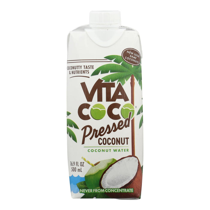 Vita Coco Coconut Water, 16.9 Fl Oz (Pack of 12), Temperature Control