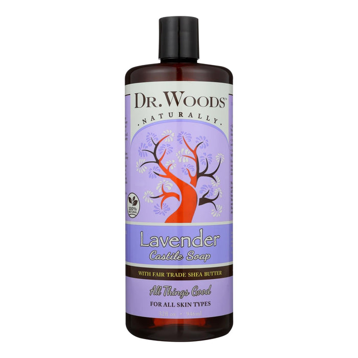 Dr. Woods Shea Vision Soothing Lavender Castile Soap (32 Oz.)