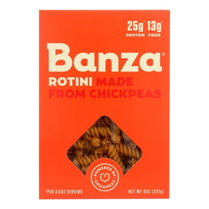 Banza Chickpea Pasta, Rotini, (6x8 Oz.)