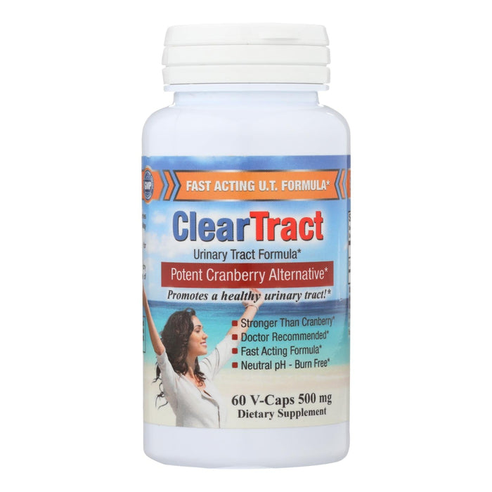 Cleartract D-Mannose Formula - 500mg - 60 Capsules