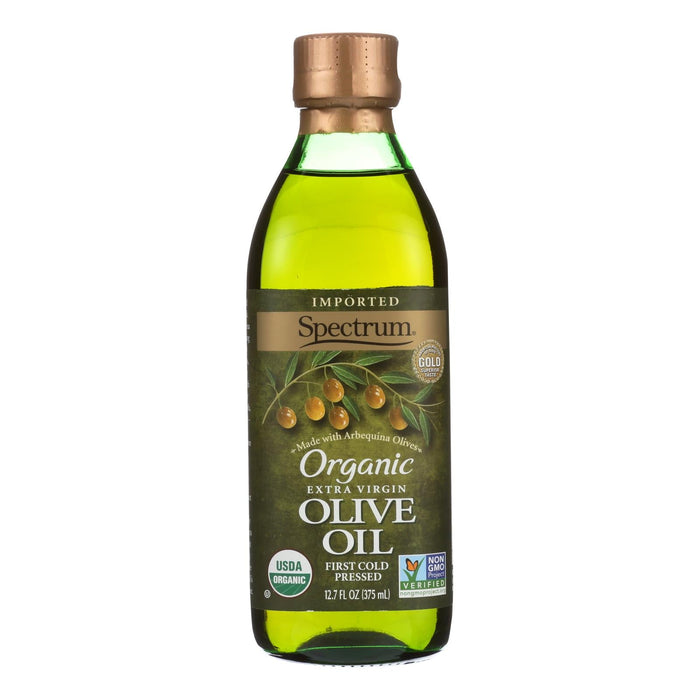 Spectrum Naturals Organic Unrefined Extra Virgin Olive Oil (Pack of 6 - 12.7 Fl Oz.)