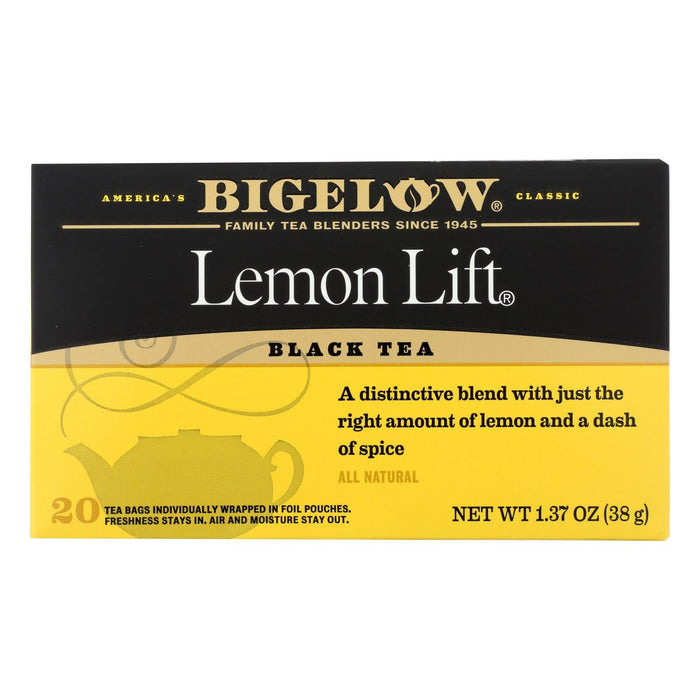 Bigelow Lemon Lift Black Tea, 20 Bags (Pack of 6)