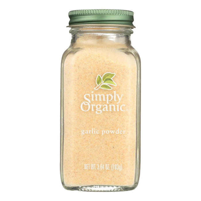 Simply Organic Garlic Powder, 3.64 Oz (Pack of 6)