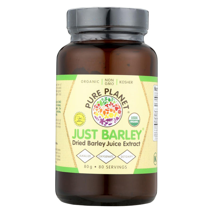 Just Barley by Pure Planet - 2.8 Oz Organic Nature's Nutrition Support