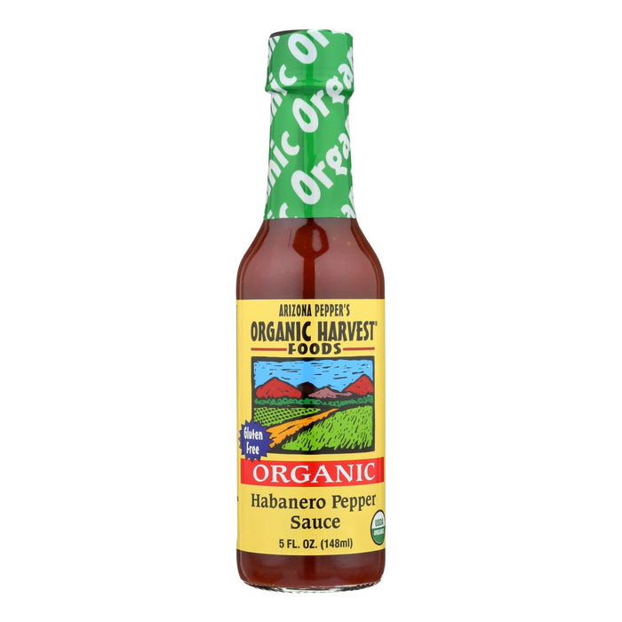 Organic Harvest Habanero Pepper Sauce (Pack of 12) - 5 Oz.