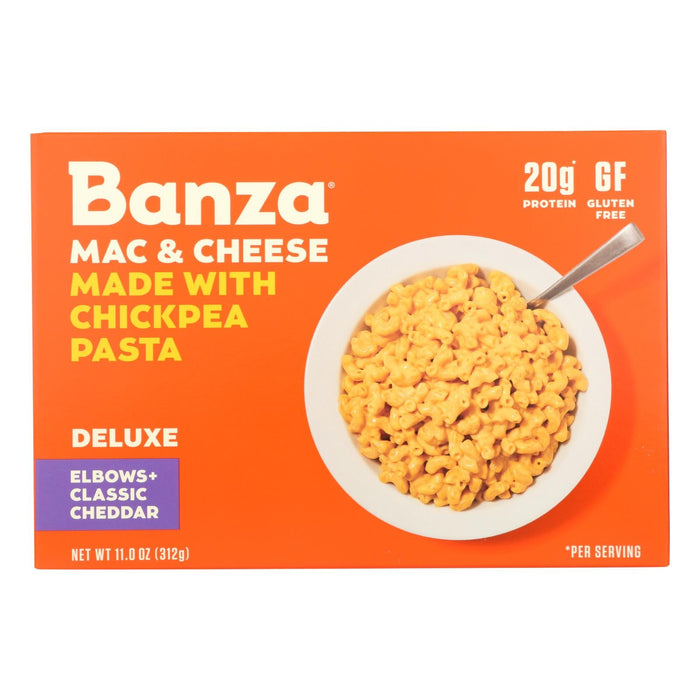 Banza 11 Oz. Mac and Cheese with Chickpea Cheddar (Pack of 6)