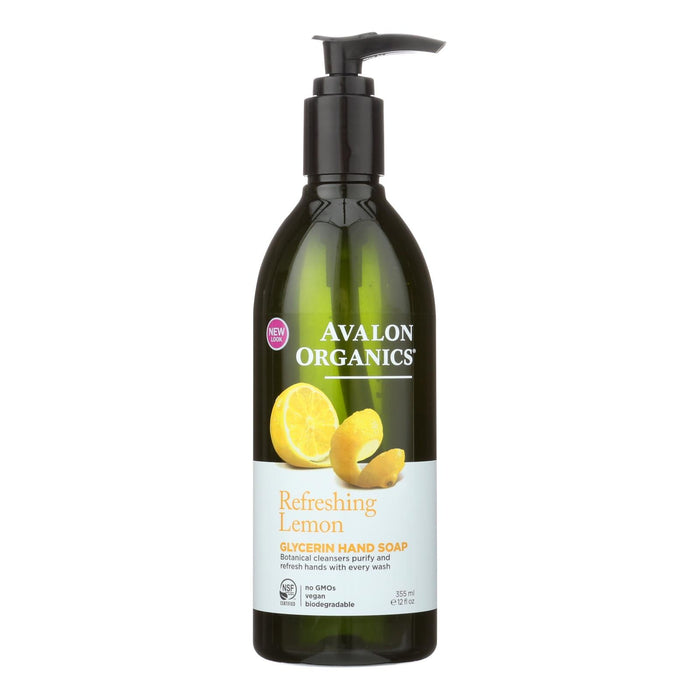 Avalon Organics Lemon Liquid Glycerin Hand Soap (12 Fl Oz)