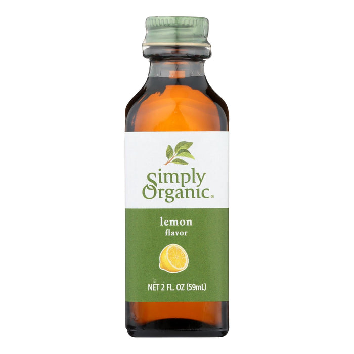 Simply Organic 2 Oz. Organic Lemon Flavor