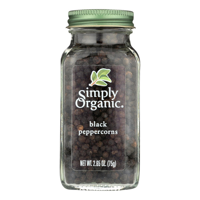 Simply Organic Black Peppercorns: 6-Pack, 2.65 Oz.