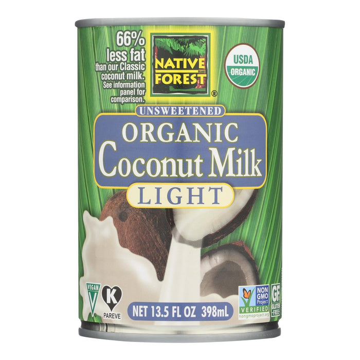 Native Forest Whole Organic Light Coconut Milk (Pack of 12)