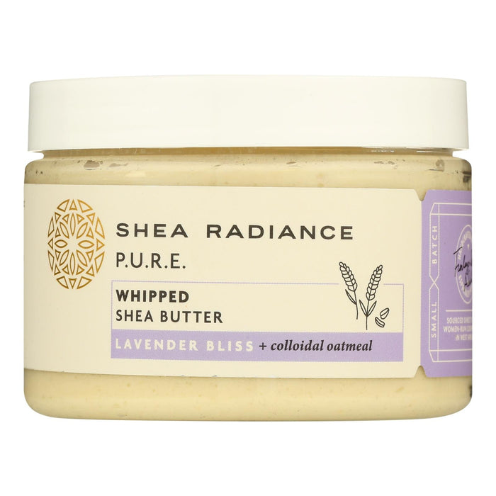 Shea Radiance Whipped Lavender Bliss Shea Butter - 7 Oz.