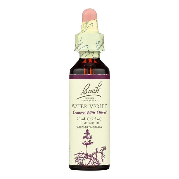 Bach Flower Remedies  Water Violet Essence  - 0.7 Fl Oz