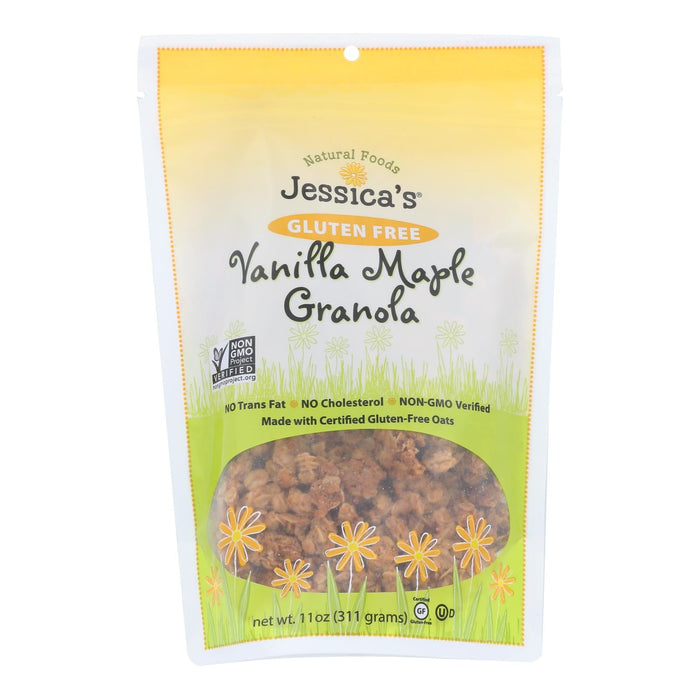 Jessica's Natural Foods Gluten-Free Vanilla Maple Granola, 11 Oz. (Pack of 12)