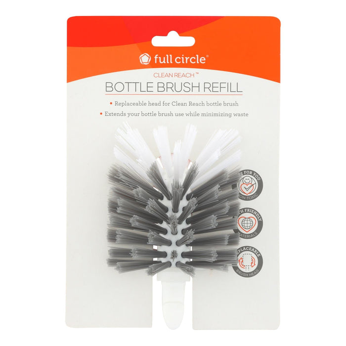 Full Circle Home Clean Reach Bottle Brush Replacement Heads - Pack of 6