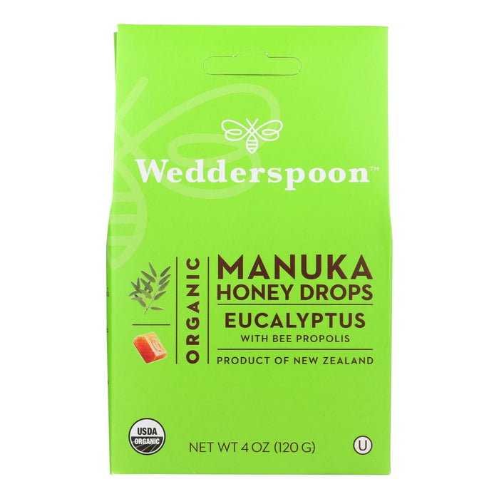 Organic Manuka Honey Eucalyptus Drops 4 Oz.