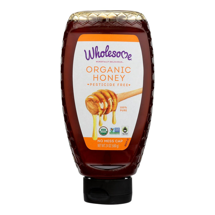 Wholesome! Organic Honey, 24 Oz. (Pack of 6)