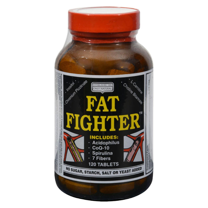 Only Natural Fat Fighter Weight Loss Supplement, 120 Tablets