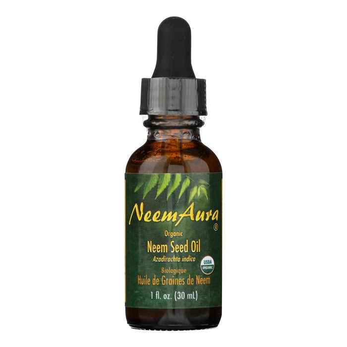 Neem Aura Topical Oil for Soothed, Revitalized Skin - 1 Fl Oz.