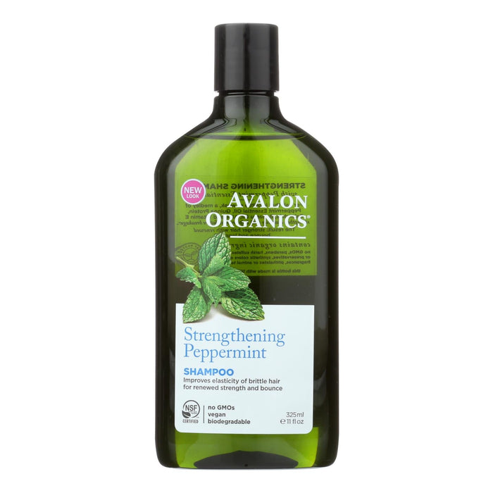 Avalon Organics Revitalizing Shampoo with Peppermint Botanicals - 11 Fl Oz