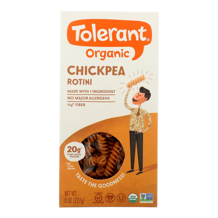 Tolerant Pasta - Chickpea Roti (8 Oz., Pack of 6)