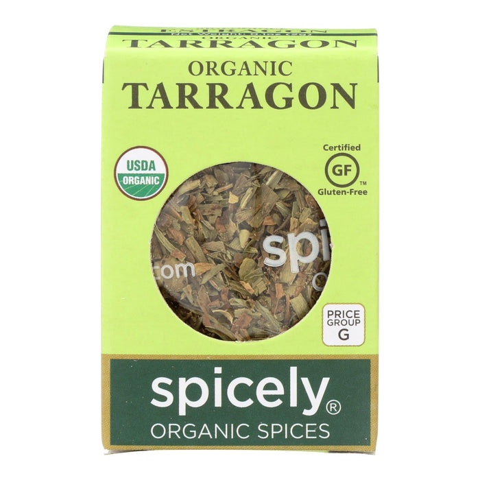 Spicely Organics Organic Tarragon - 6 Pack, 0.1 Oz. Each