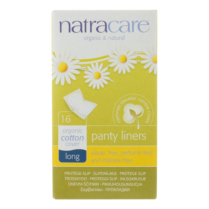 Natracare Organic Cotton Wrapped Panty Liners (16 Long Liners)